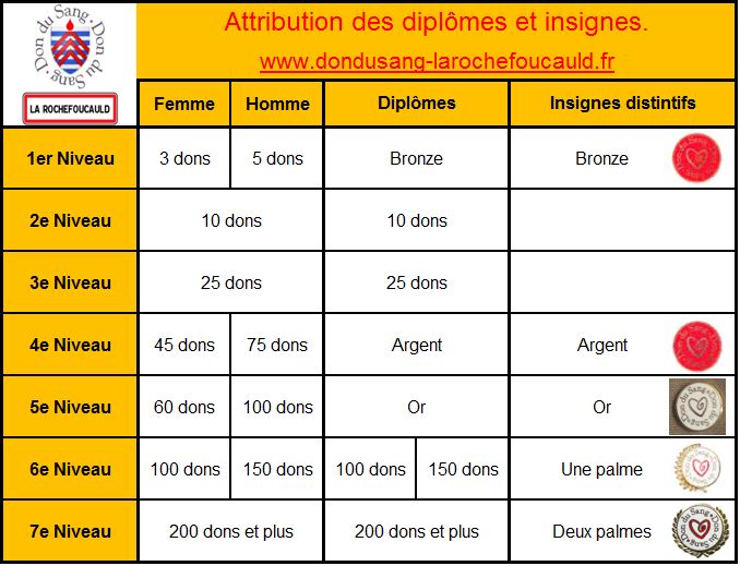Tableau diplômes insignes